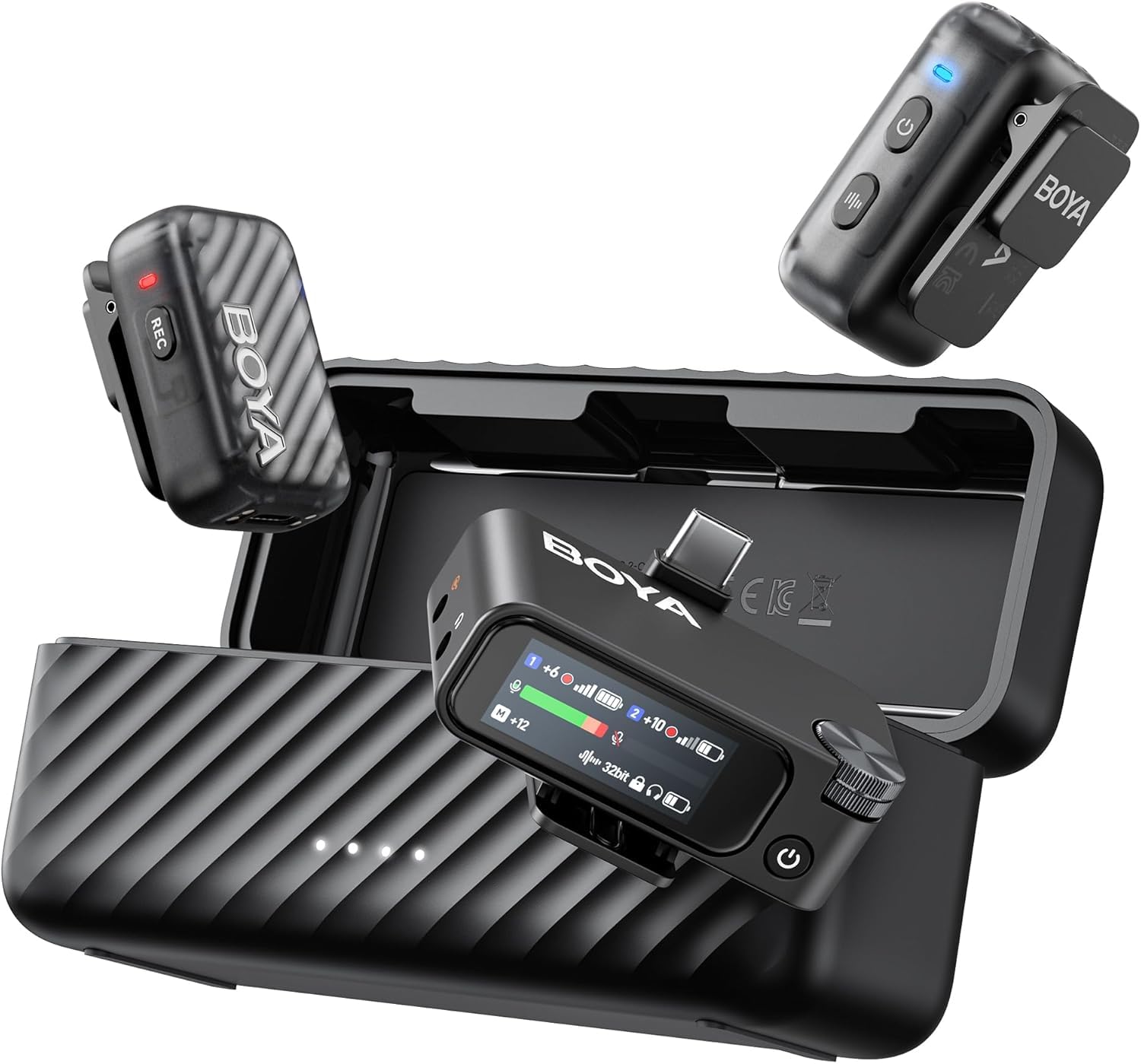 BOYA BOYAMIC 2 ワイヤレスマイク Amazon.com: BOYA BOYAMIC 2 Wireless Microphones for iPhone 15-16